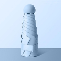  عکس6 چتر مینی تاشو پاستلی دسته دایره